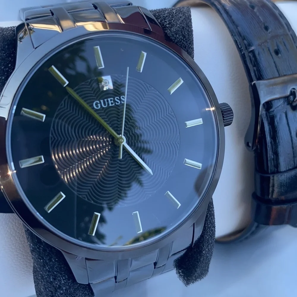 New GUESS Men's 3 PC Watch Set